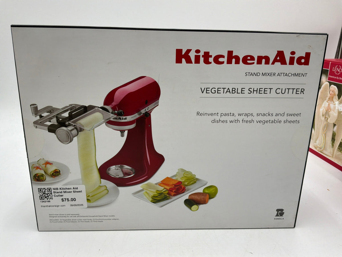 NIB Kitchen Aid Stand Mixer Sheet Cutter