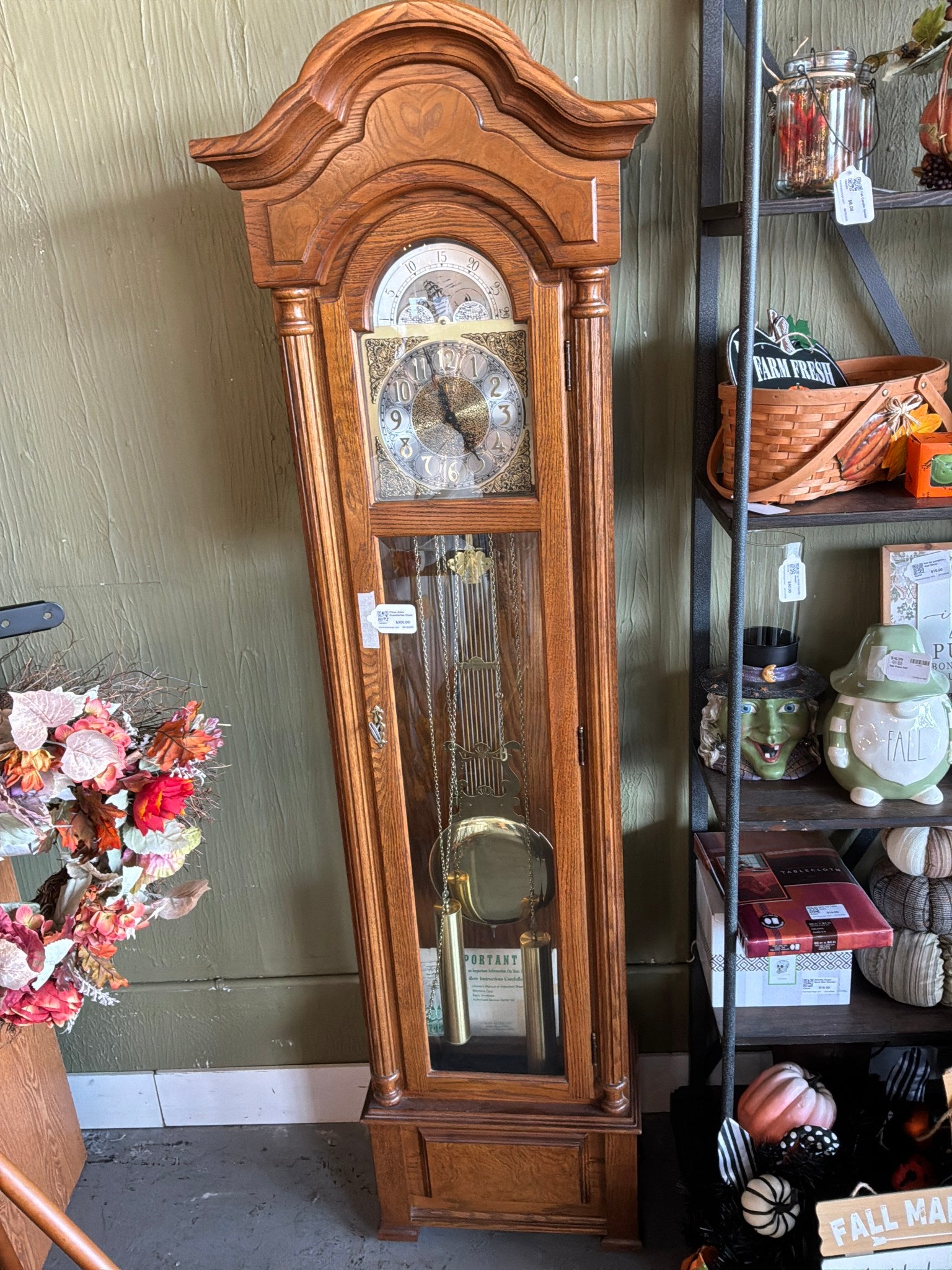 Ethan Allen Grandfather Clock