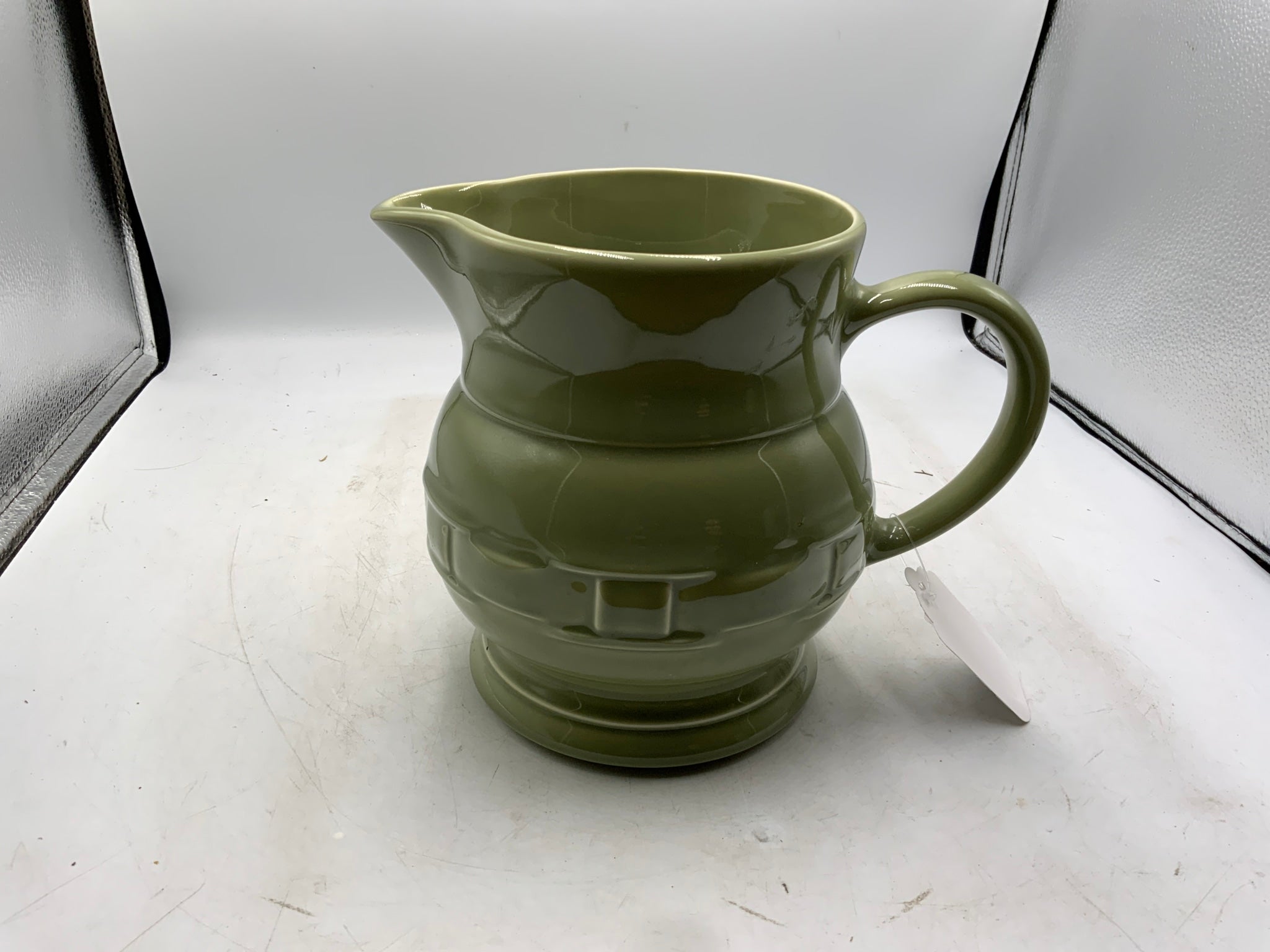 Longaberger Green Pitcher