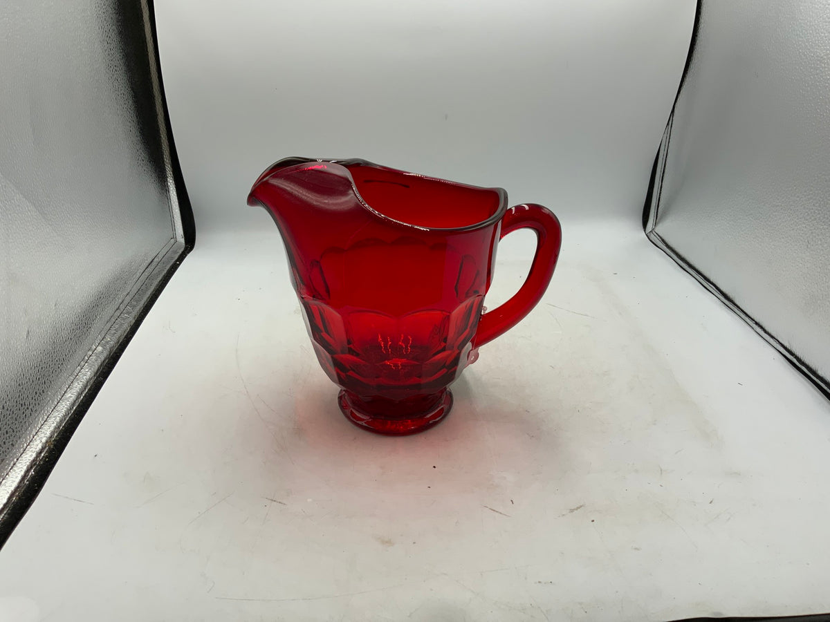 Ruby Glass Pitcher