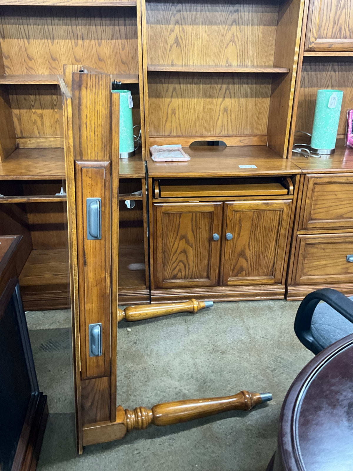 XL Ashley 5 Pc. Desk Wall Unit