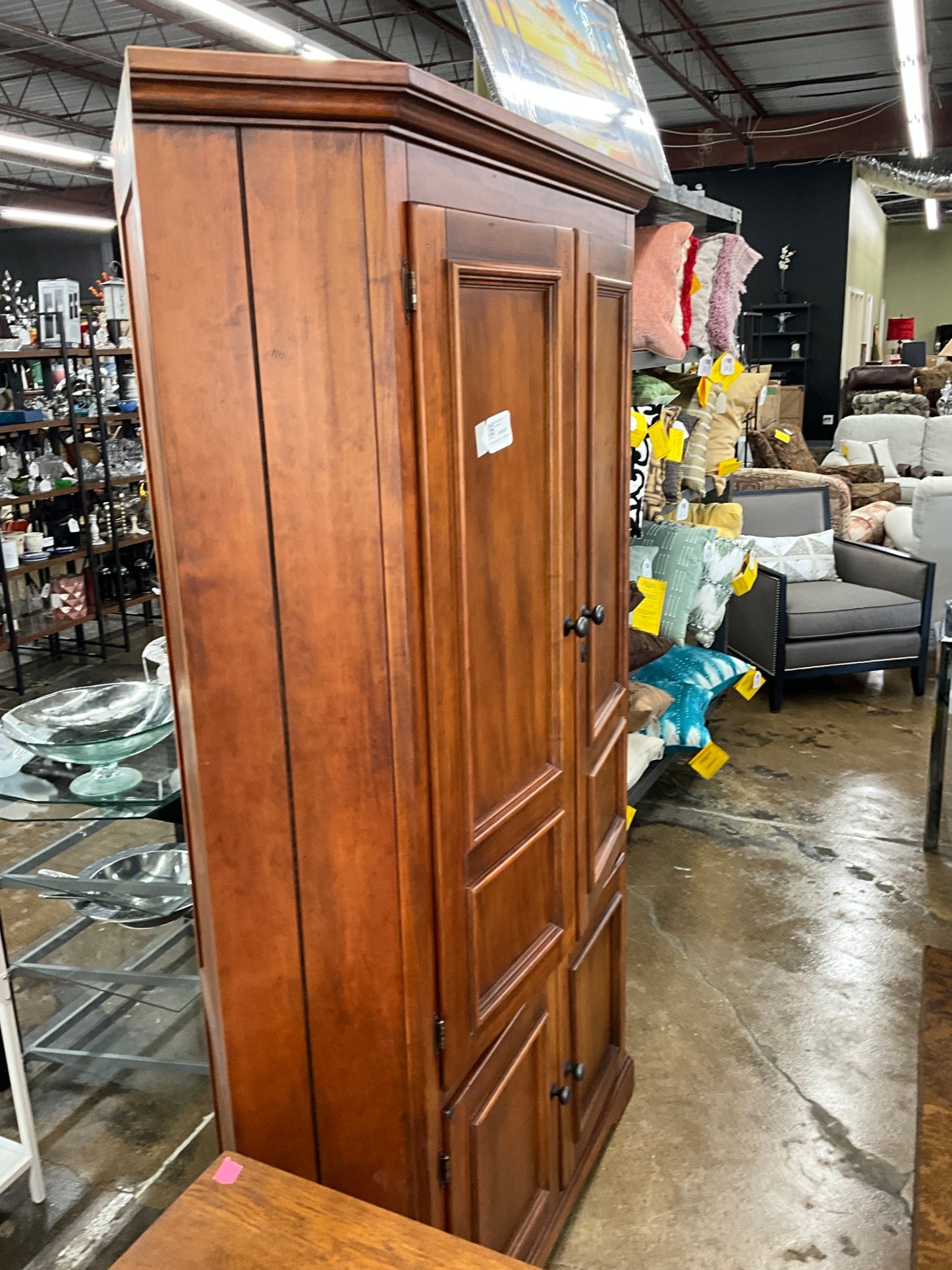 Corner TV Armoire