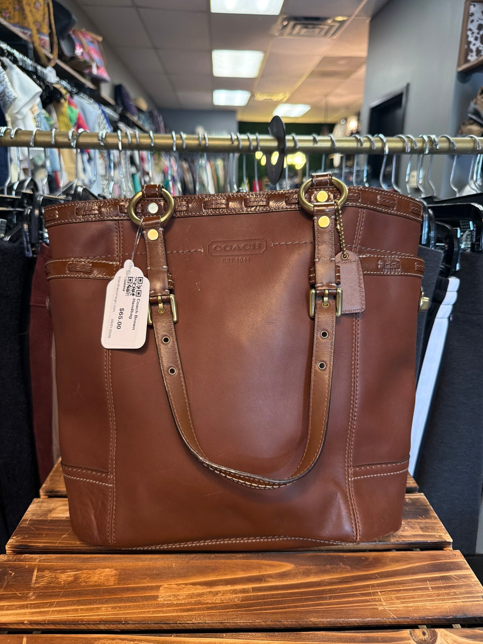Coach Brown Handbag