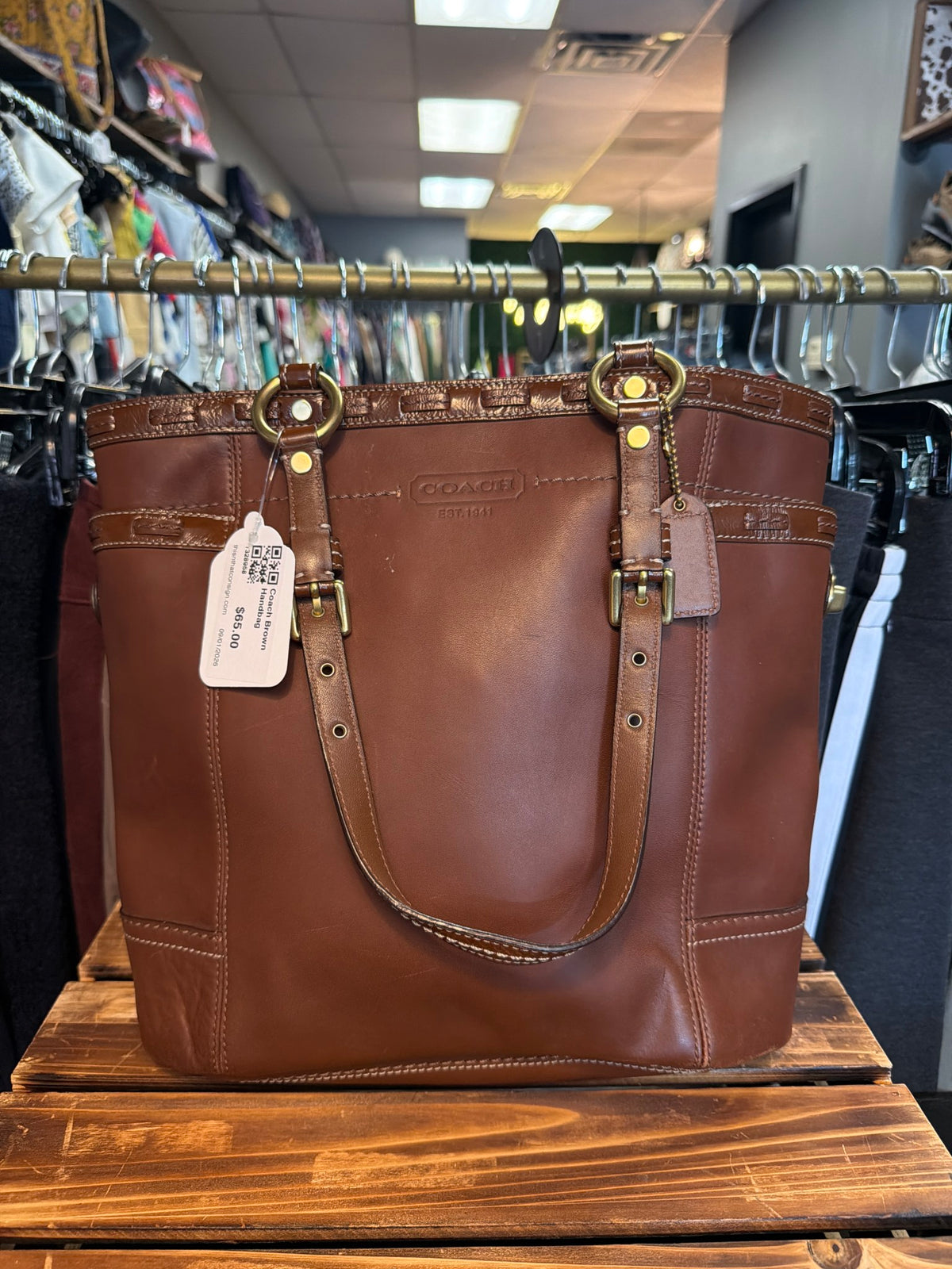 Coach Brown Handbag
