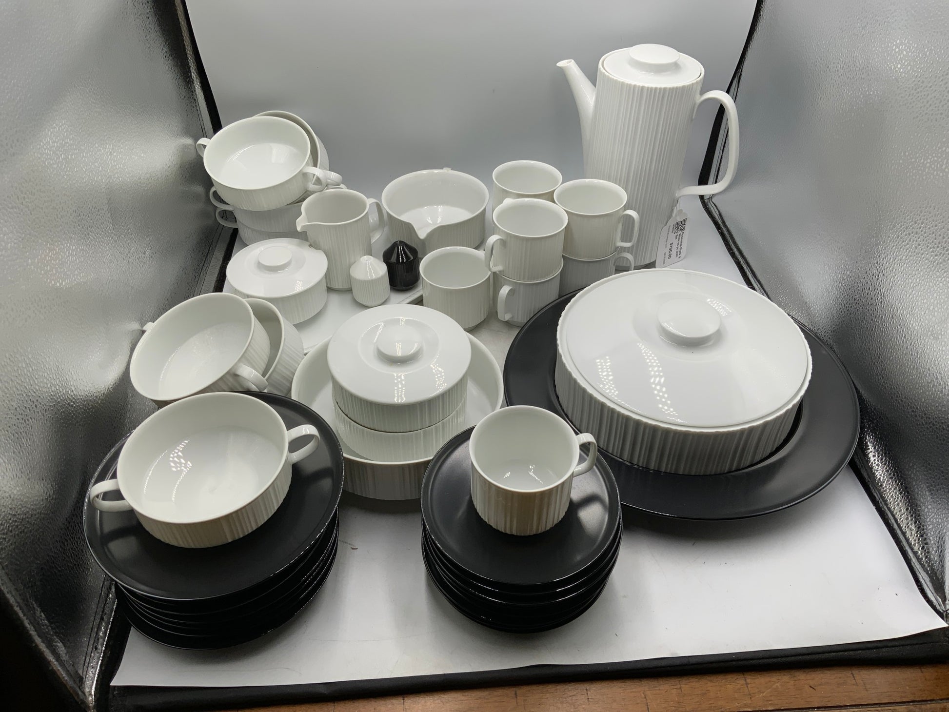 Rosenthal Black & White 45 pc Dish Set