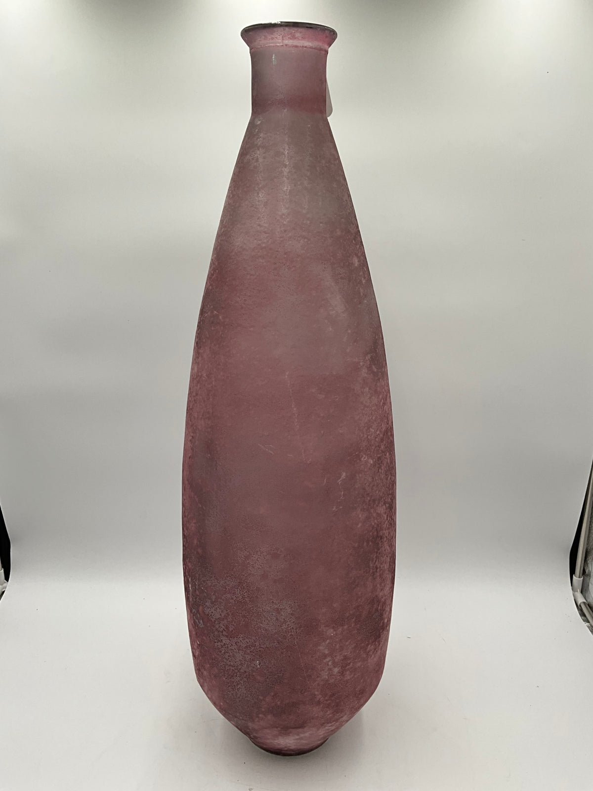 XL Frosted Purple Vase