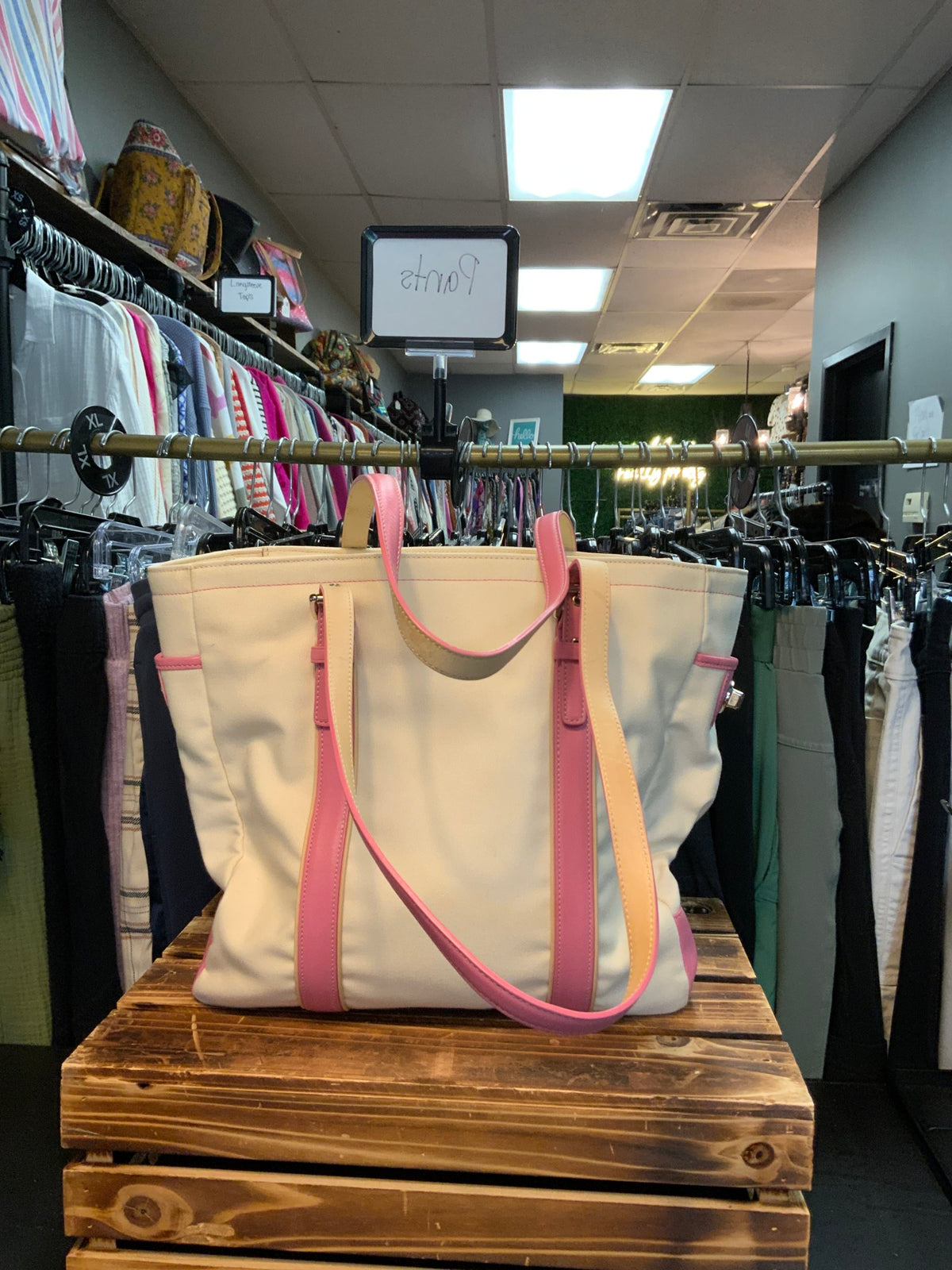 Coach Pink Tote Bag