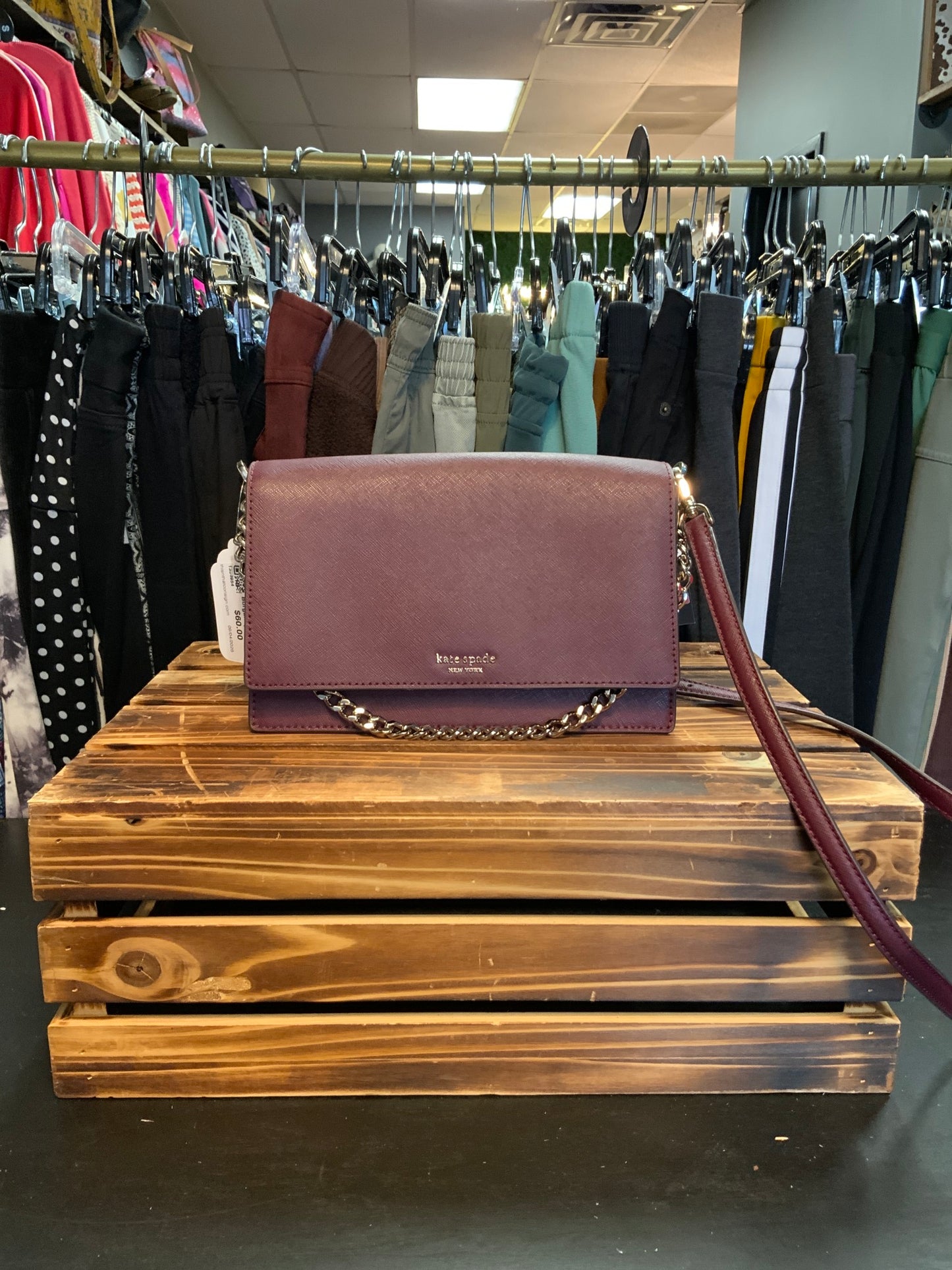 Kate Spade Crossbody Burgundy