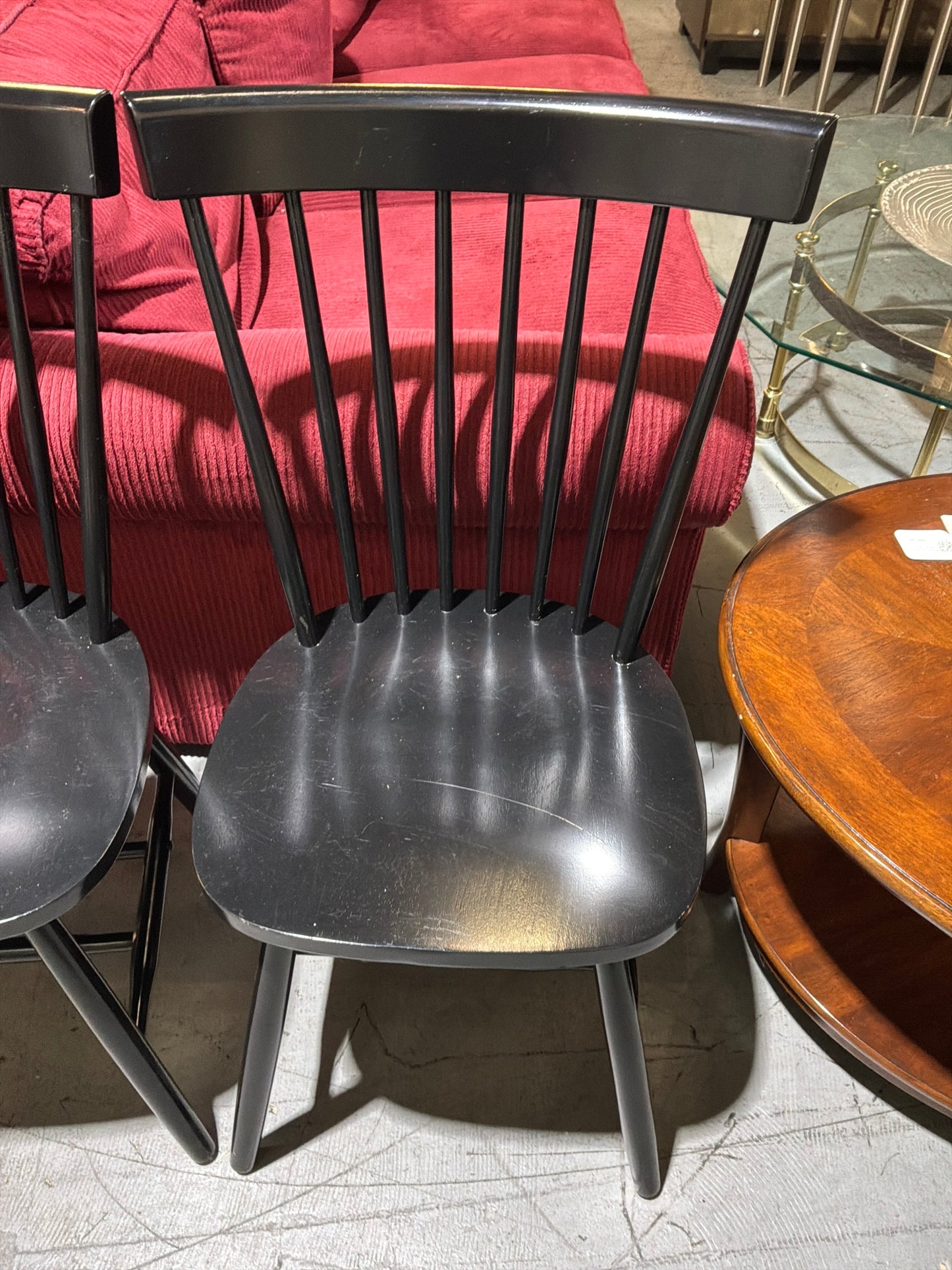 Black Chairs Set of 4