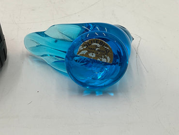 Vtg Blue Bird of Happiness Signed Leo W.
