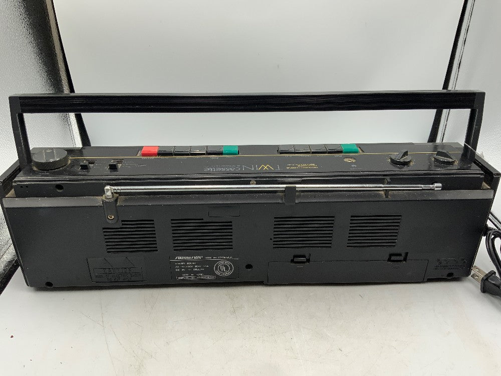 Sound Design Twin Cassette Radio