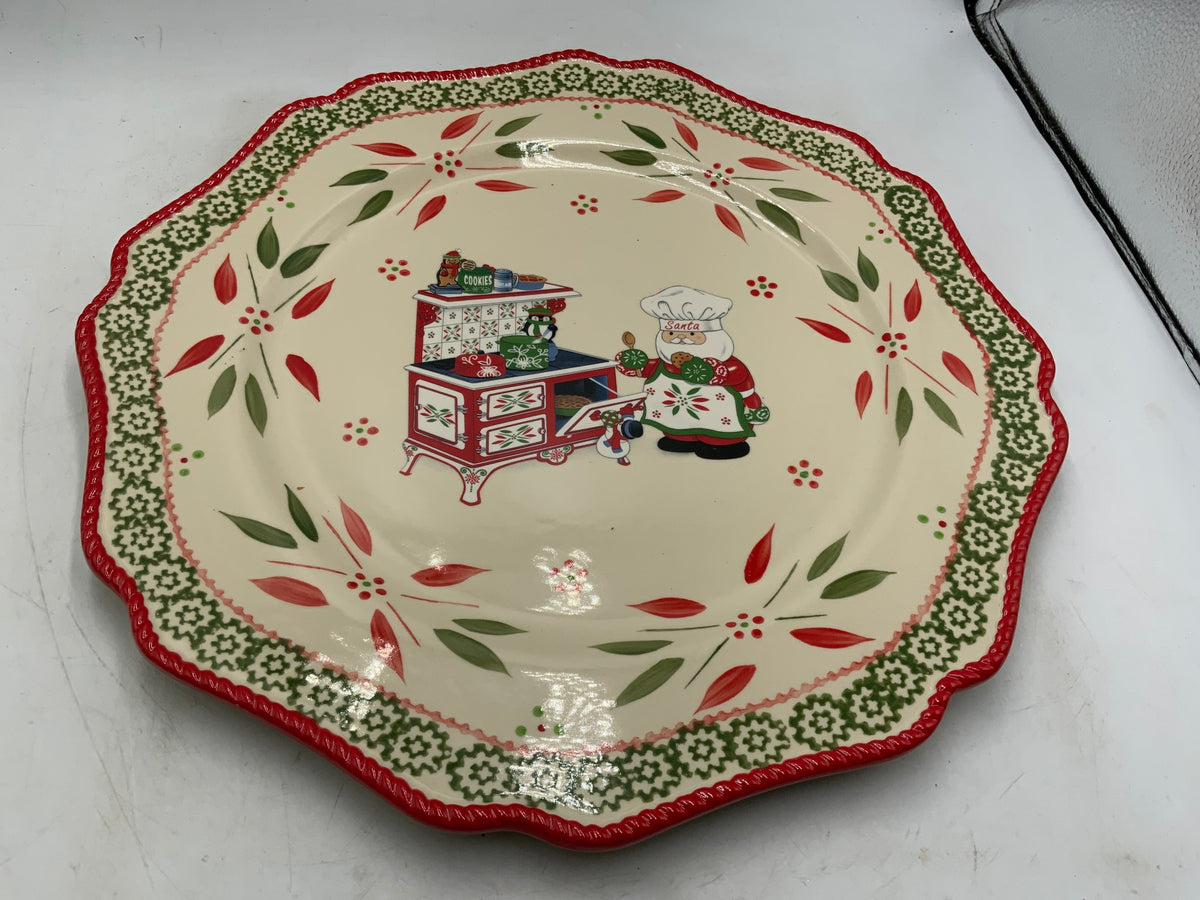 Temptations Lg Santa Platter