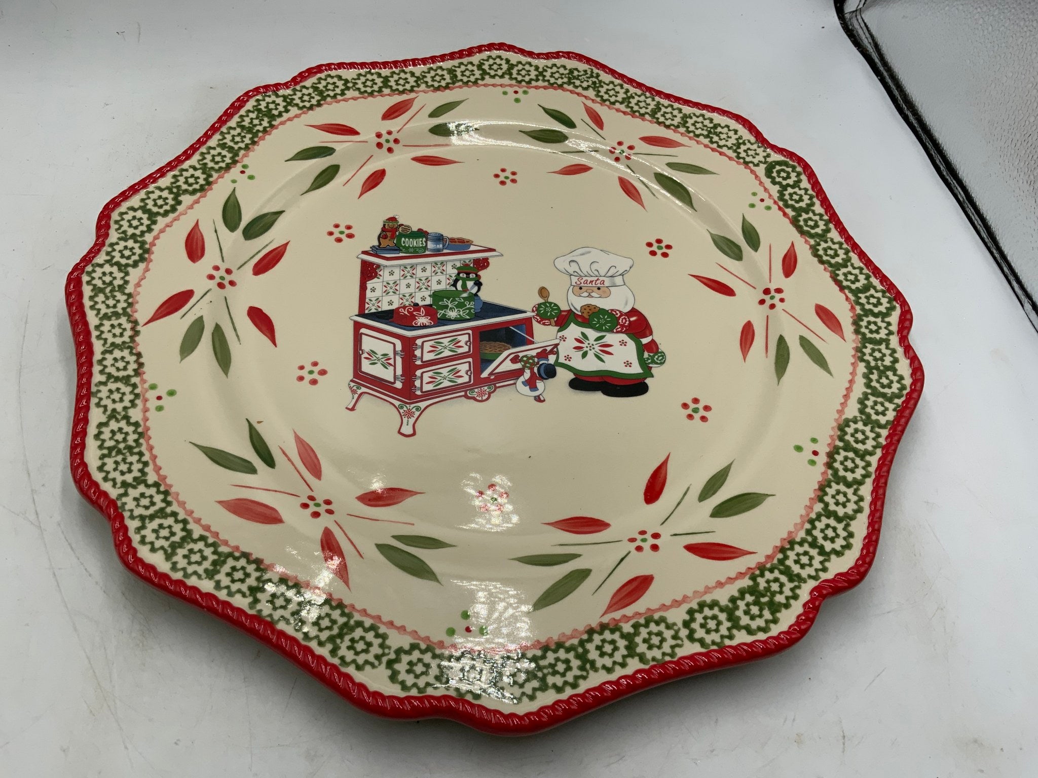 Temptations Lg Santa Platter