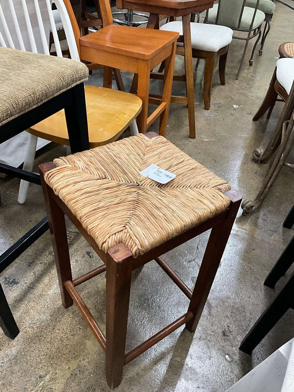 Woven Barstool