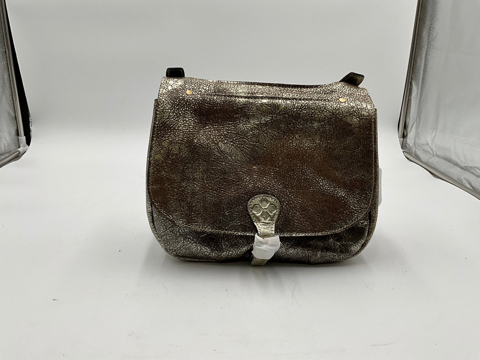 NWT! Patricia Nash Metallic Chocolate