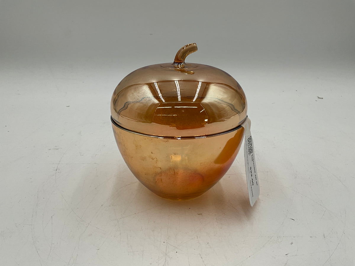 Iridescent Jar w/ Lid