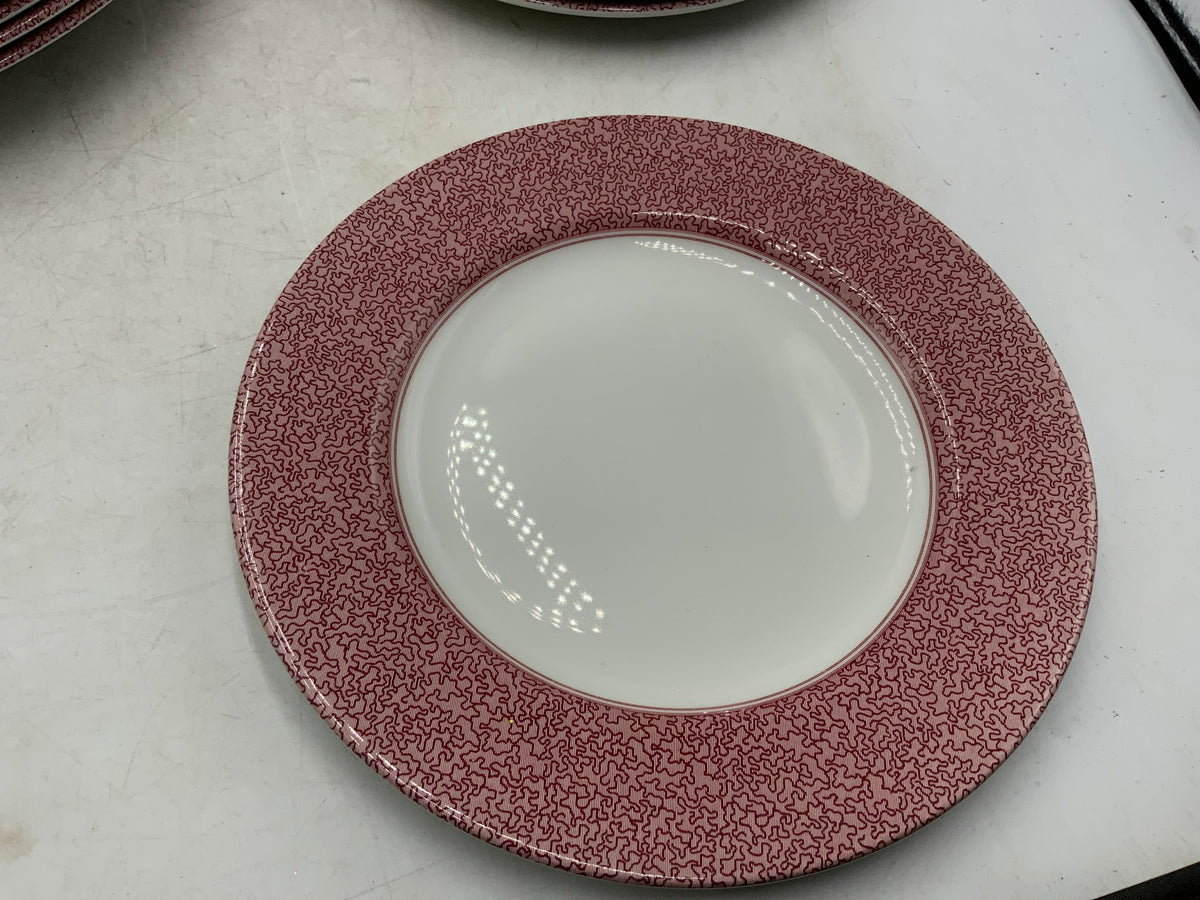 Spode Vermicelli Dish Set Place Setting for 4