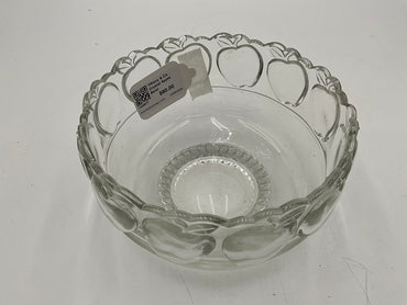 Tiffany & Co. Crystal Apple Bowl