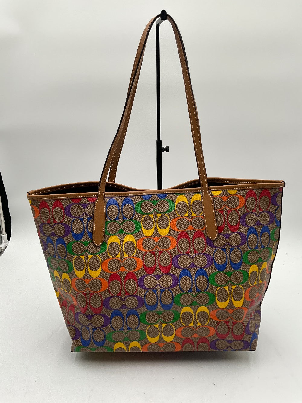 Coach Rainbow Signature C Tote