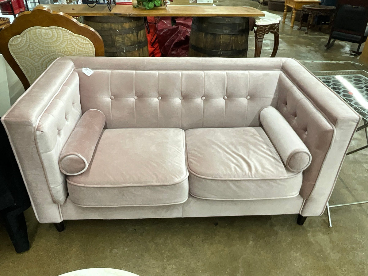 Pink Loveseat