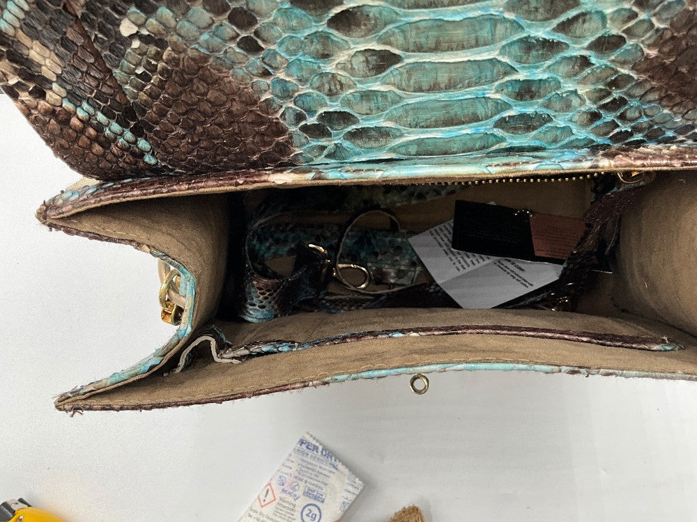 The Pelle Lizard Collection Handbag
