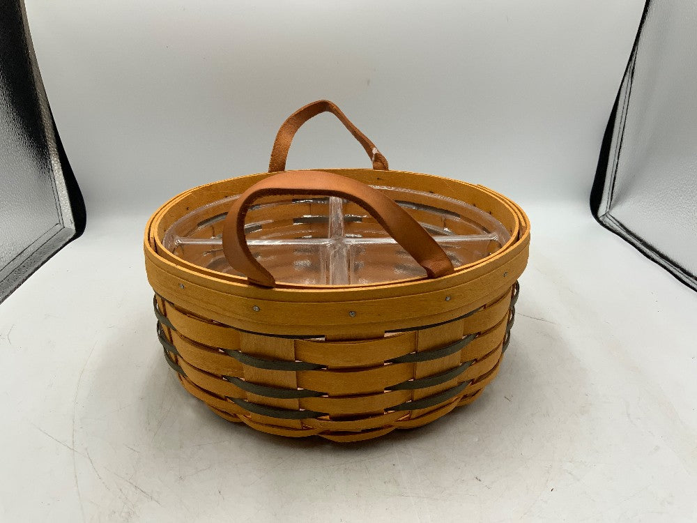 Longaberger 1994 Divided Basket