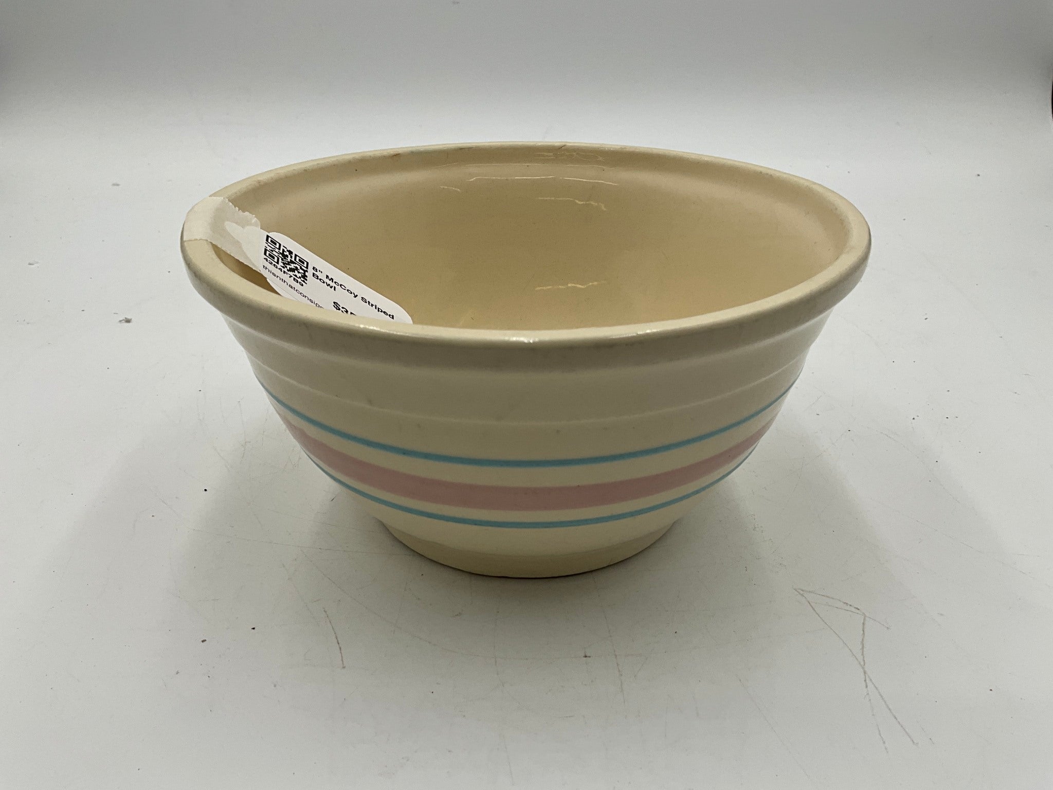 8" McCoy Striped Bowl