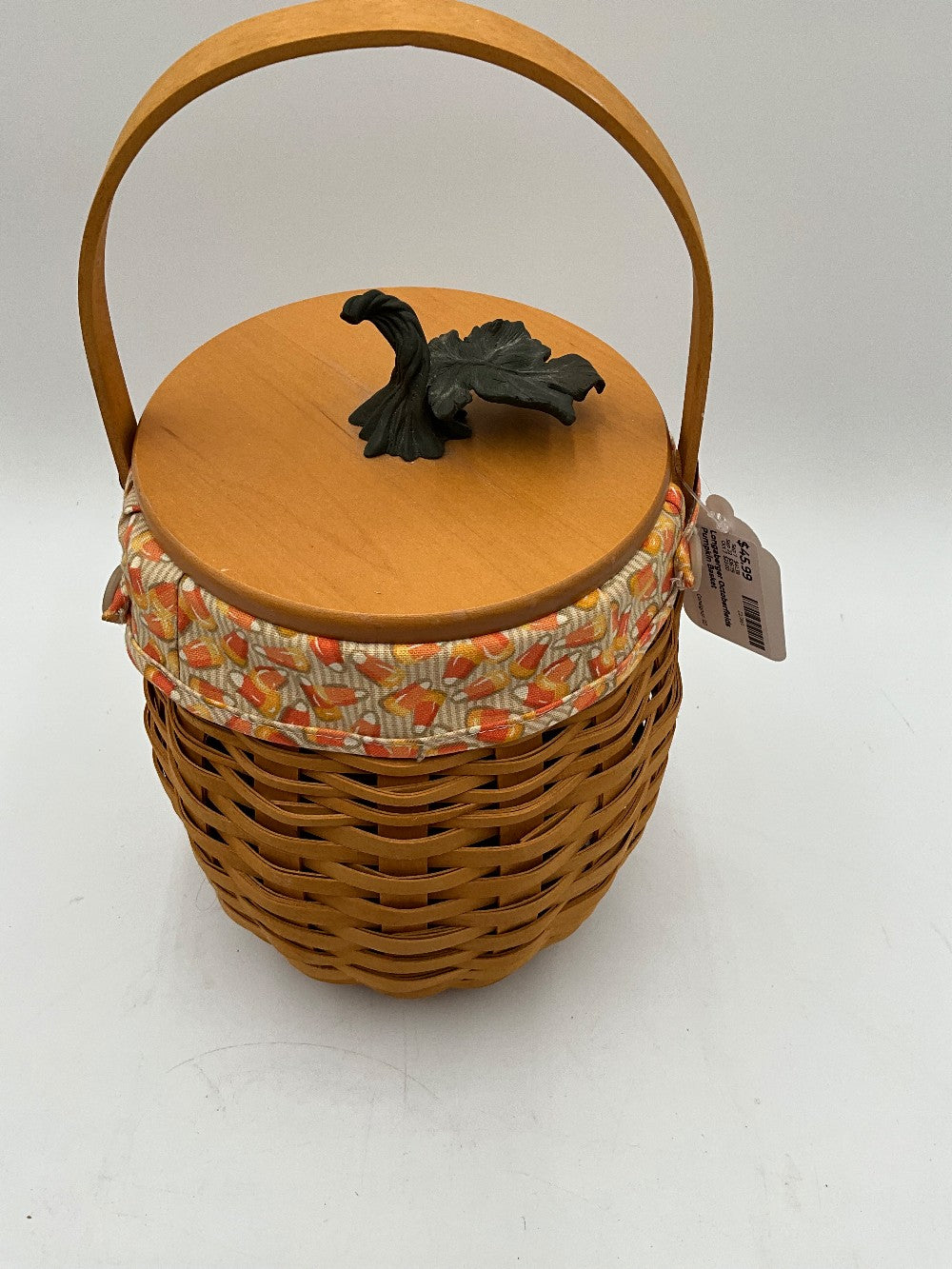 Longaberger  Octoberfields Pumpkin Basket