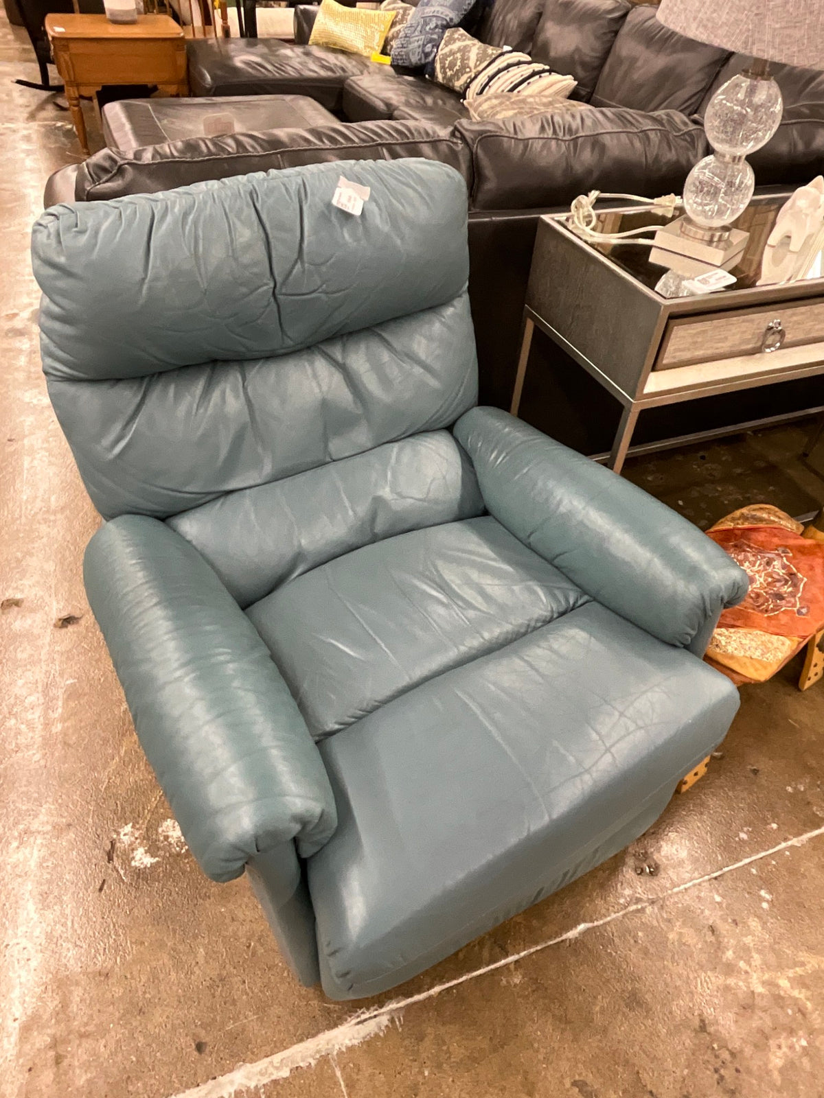 Blue Recliner