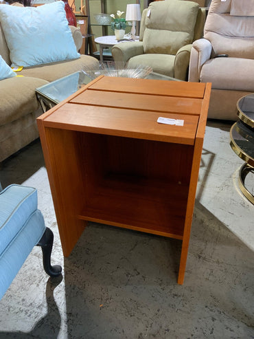 Wood End Table