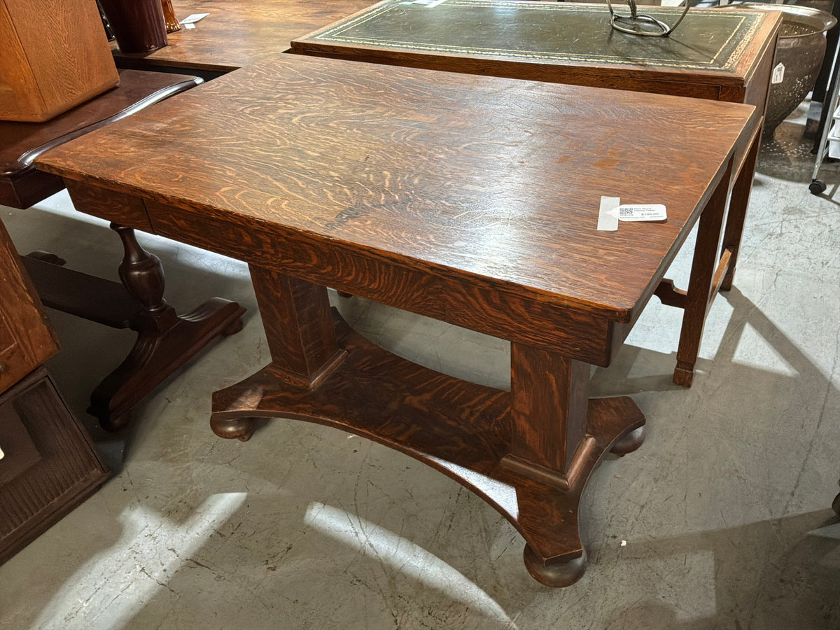 Dark Wood Library Table