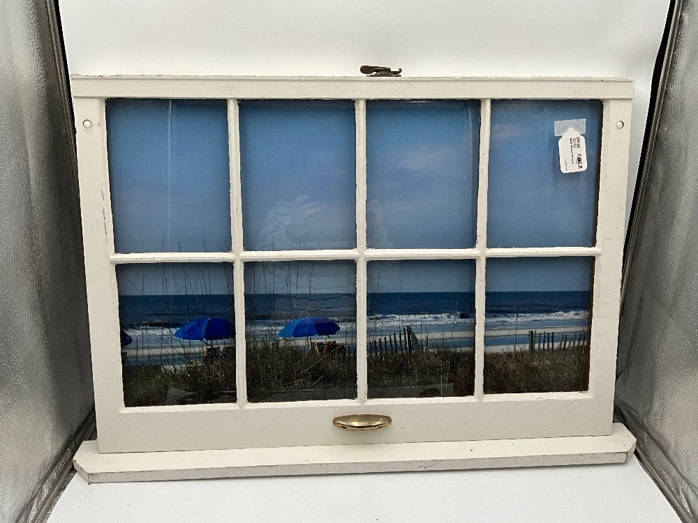 Beach Scene In Window