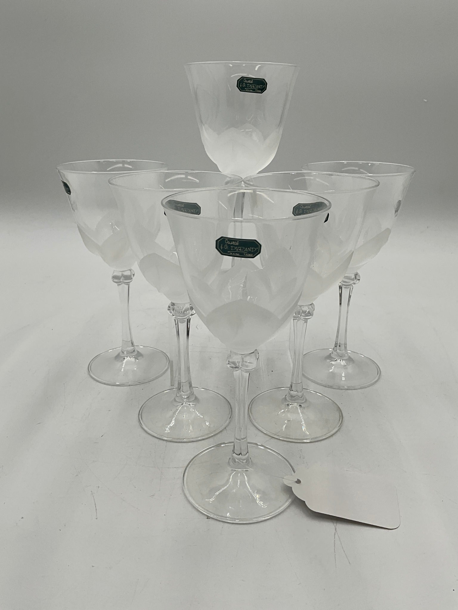 JG Durand Wine Glass Set of 6