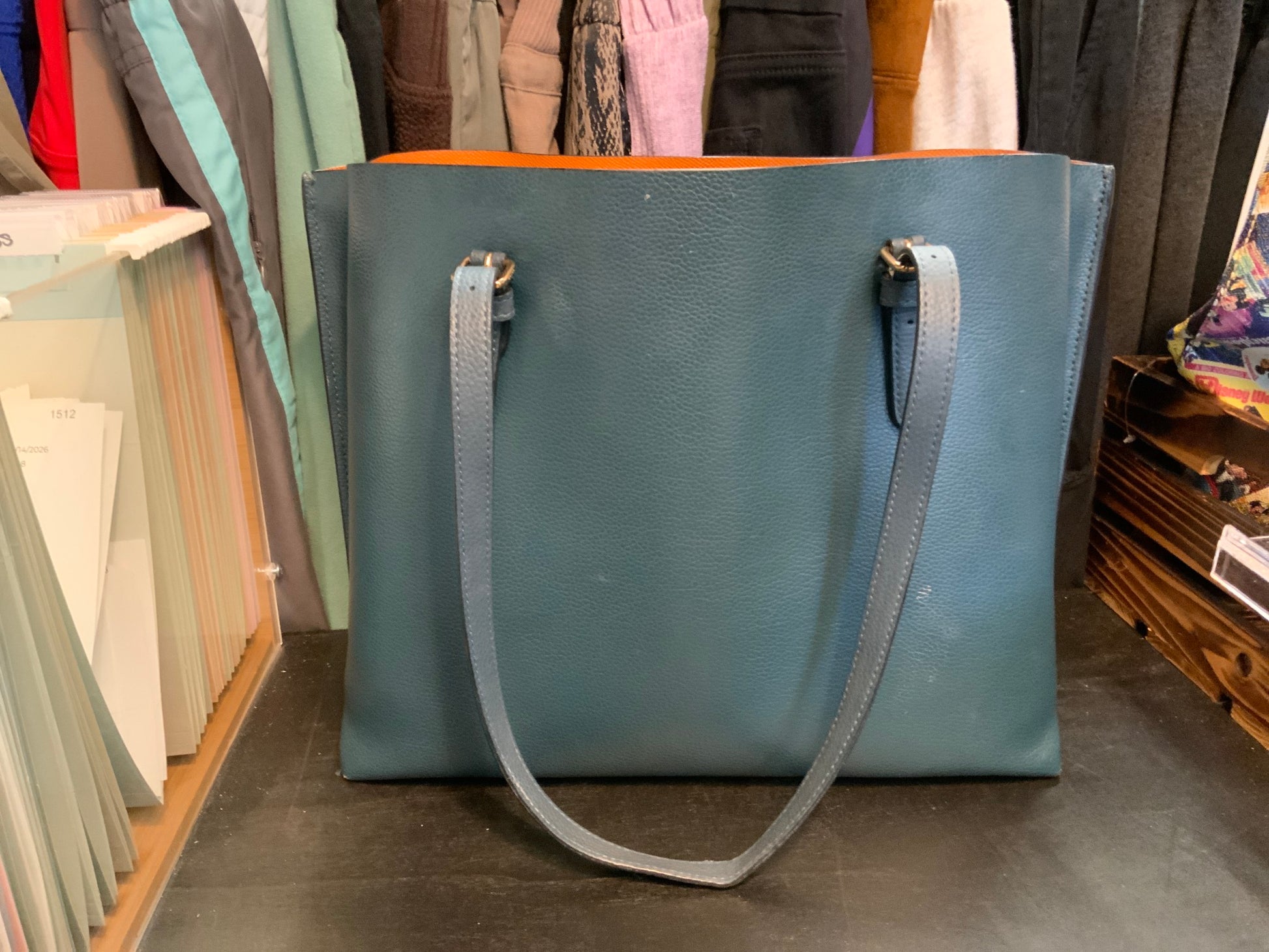 Coach Blue Tote