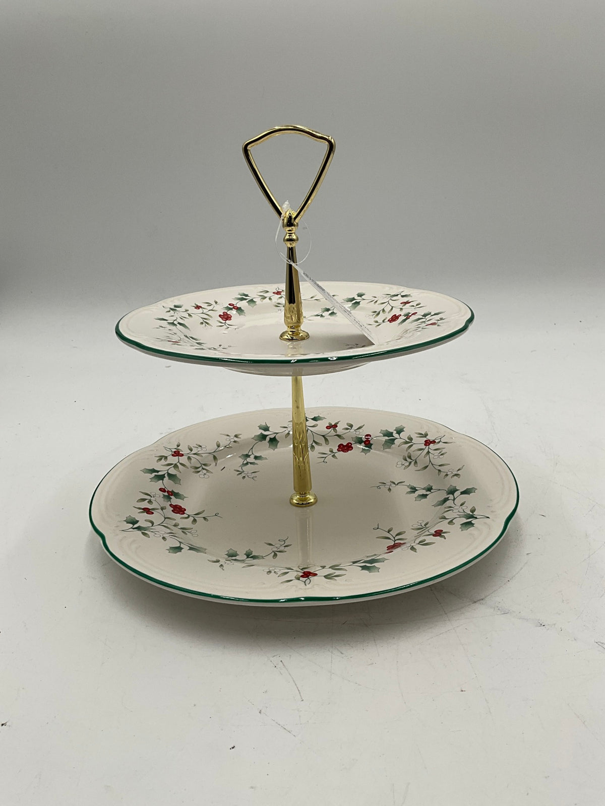 Pfaltzgraff Winterberry 2 Tier Tray
