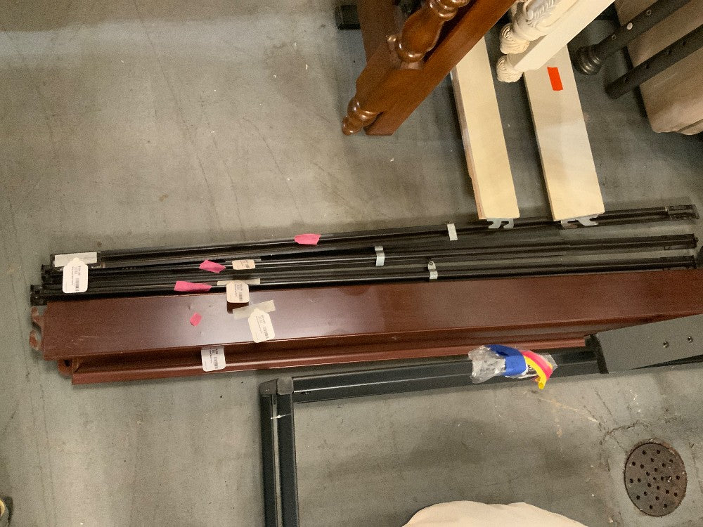 Dark wood Bed Frame