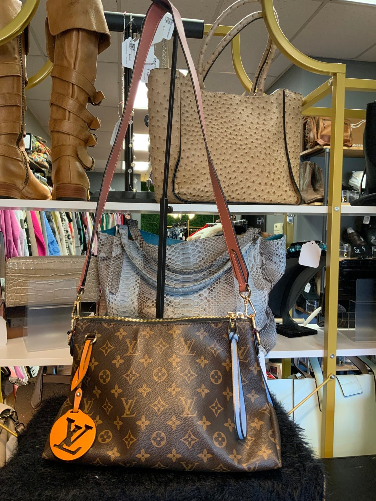Faux Louis Vuitton Handbag