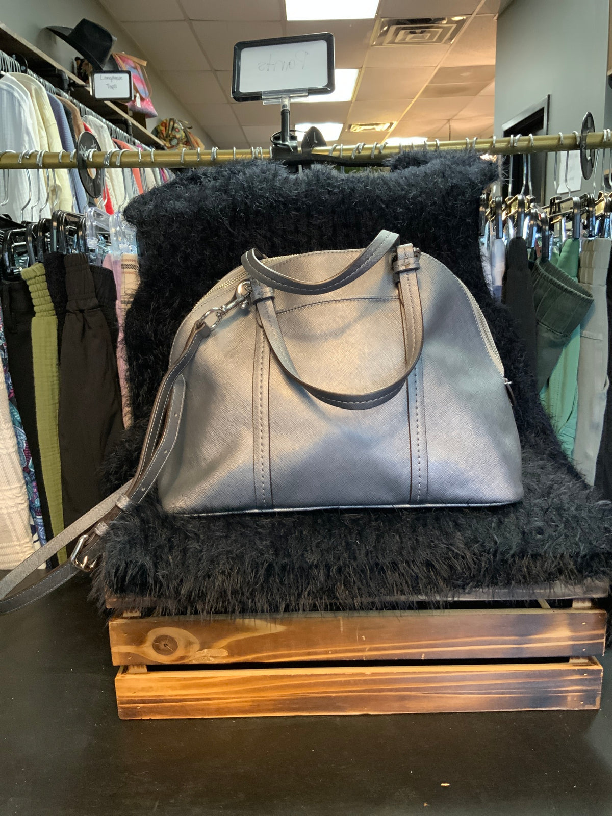 Coach Peyton Crossbody in Grey