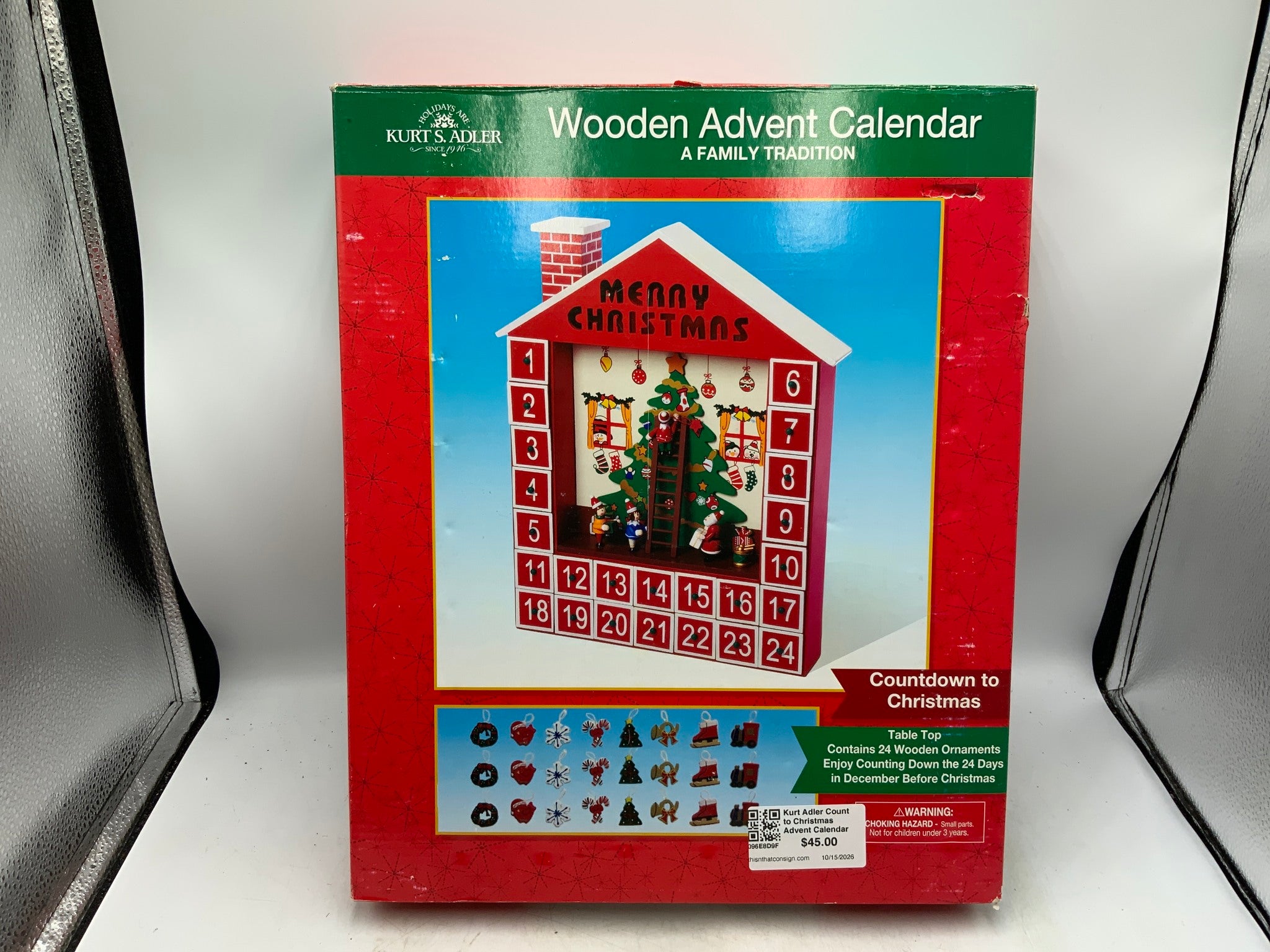 Kurt Adler Count to Christmas Advent Calendar