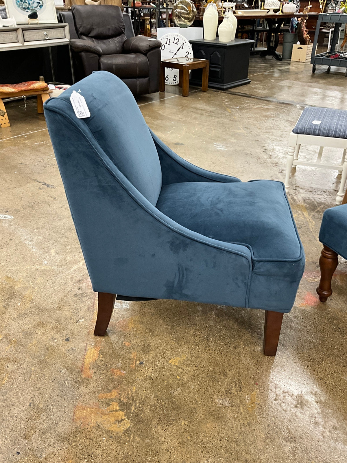 Navy Blue Accent Chair