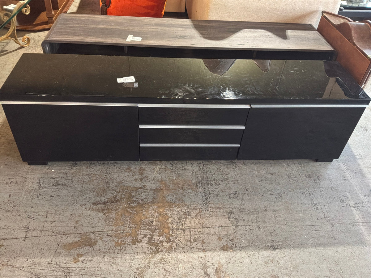 Black Lacquer Entertainment Center