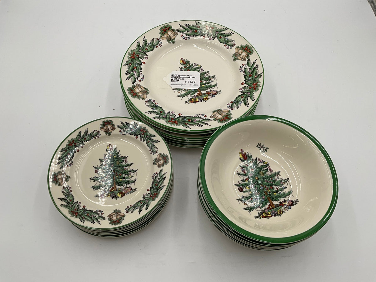 Spode 18pc Christmas Dish SET