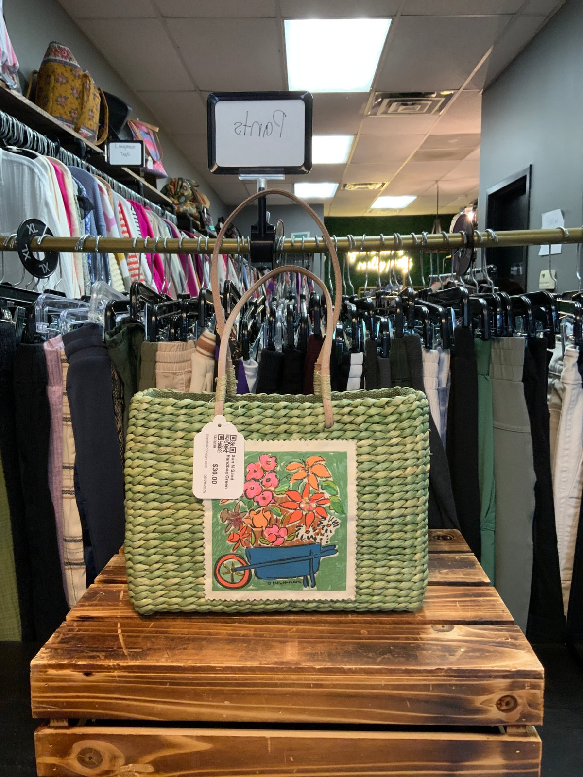 Sun N Sand Handbag Green