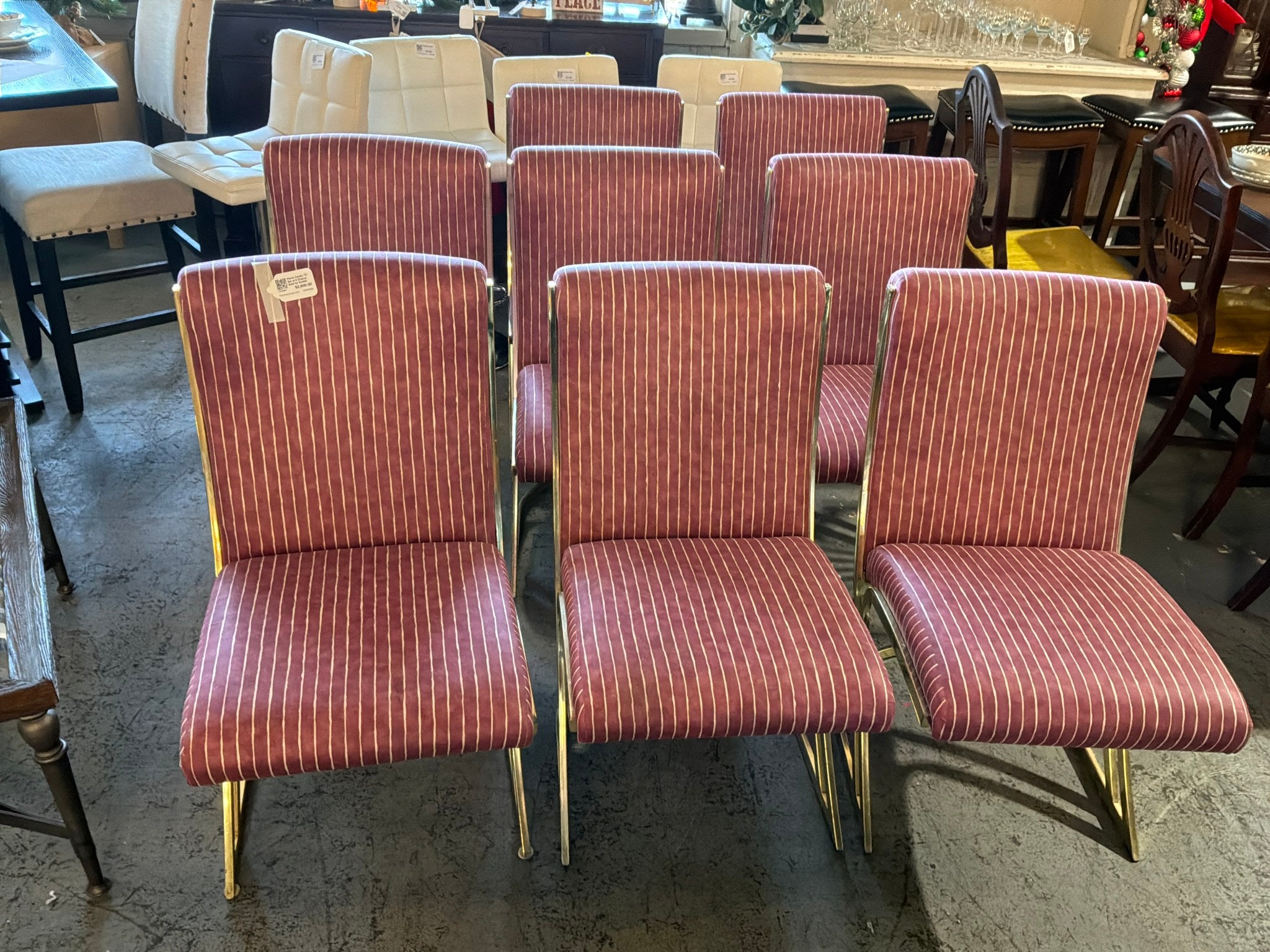 Pierre Cardin "Z" Set of 8 Chairs( Sold for $3400)