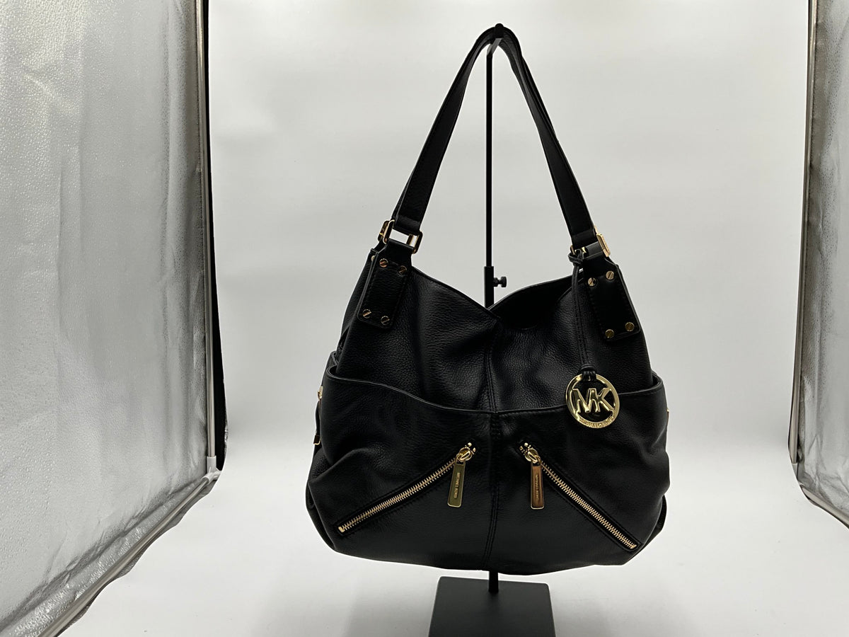 Michael Kors Black, Gold &  Silver Handbag