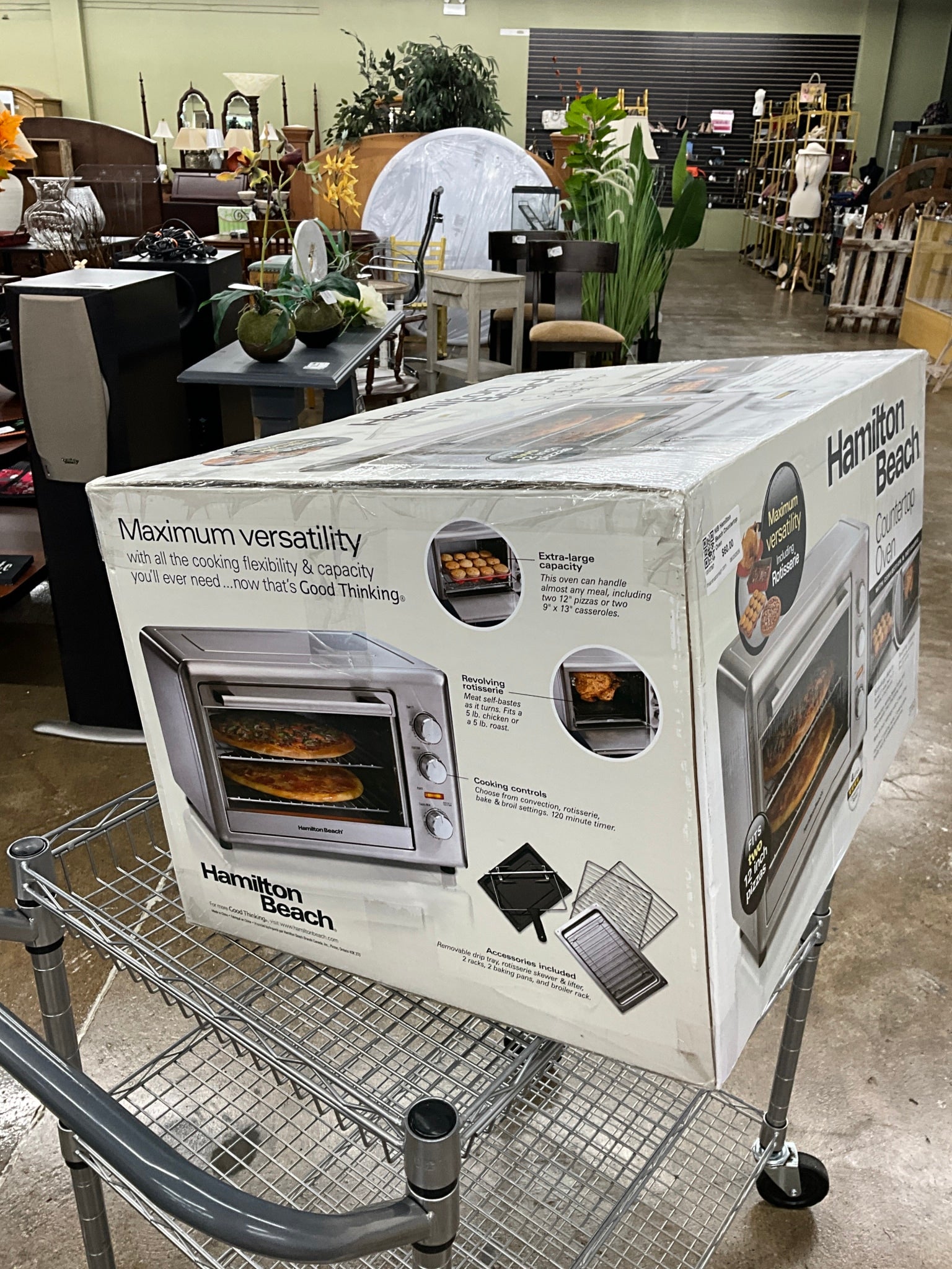 NIB Hamilton Beach Countertop Oven