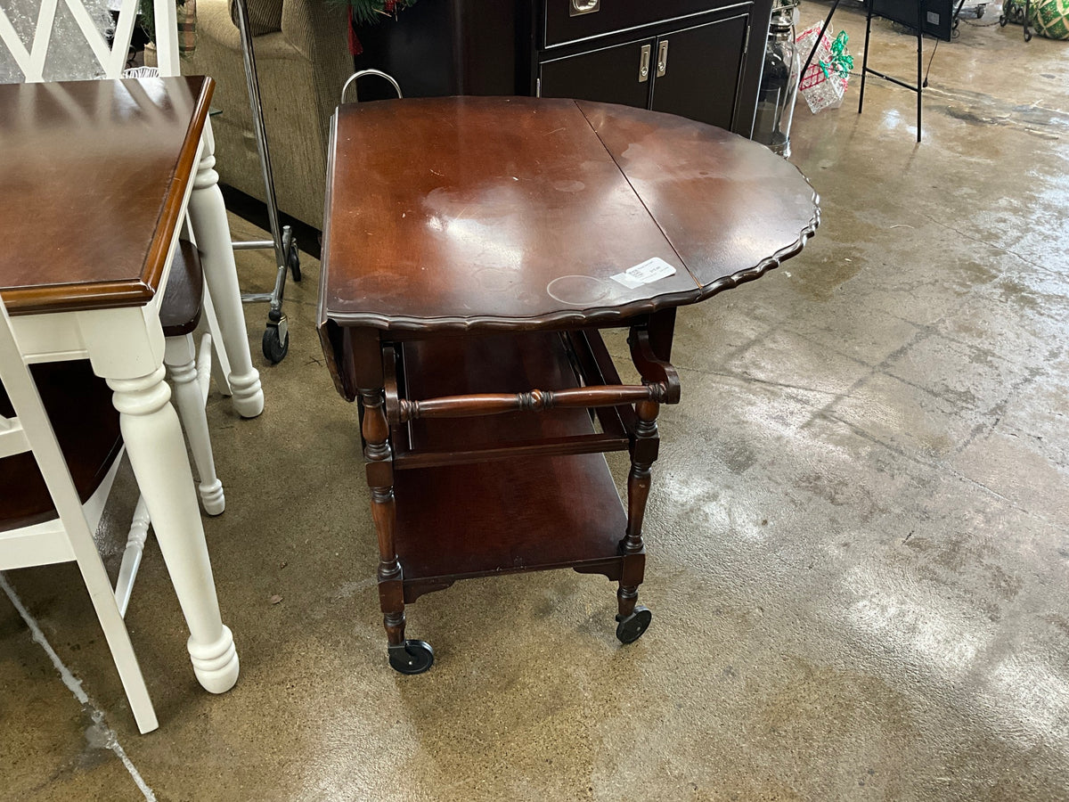 Wood Tea Cart