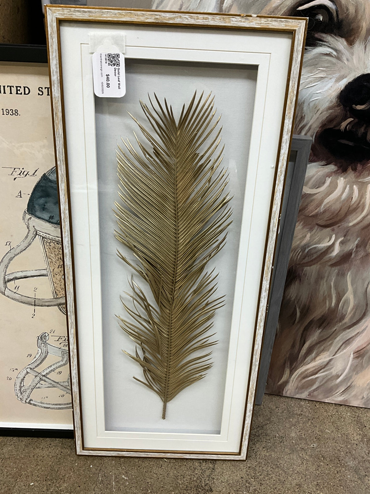 Gold Leaf Wall Decor