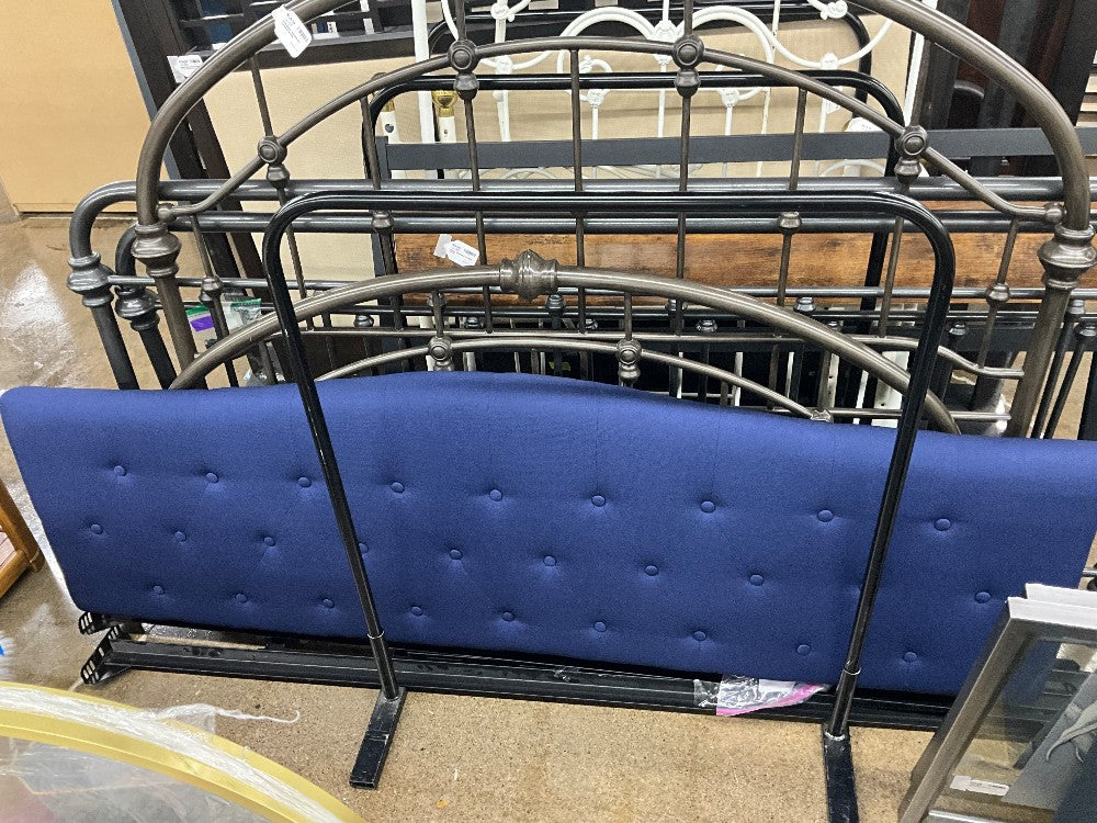 NEW Navy King Headboard