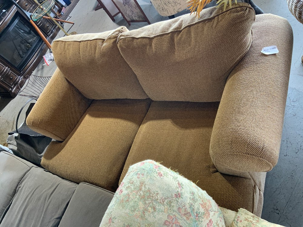 Tan Love Seat